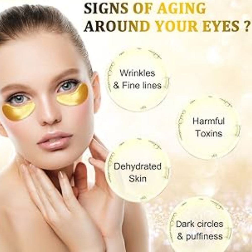 Thealto 24K Gold Under Eye Mask Set Of 1‎